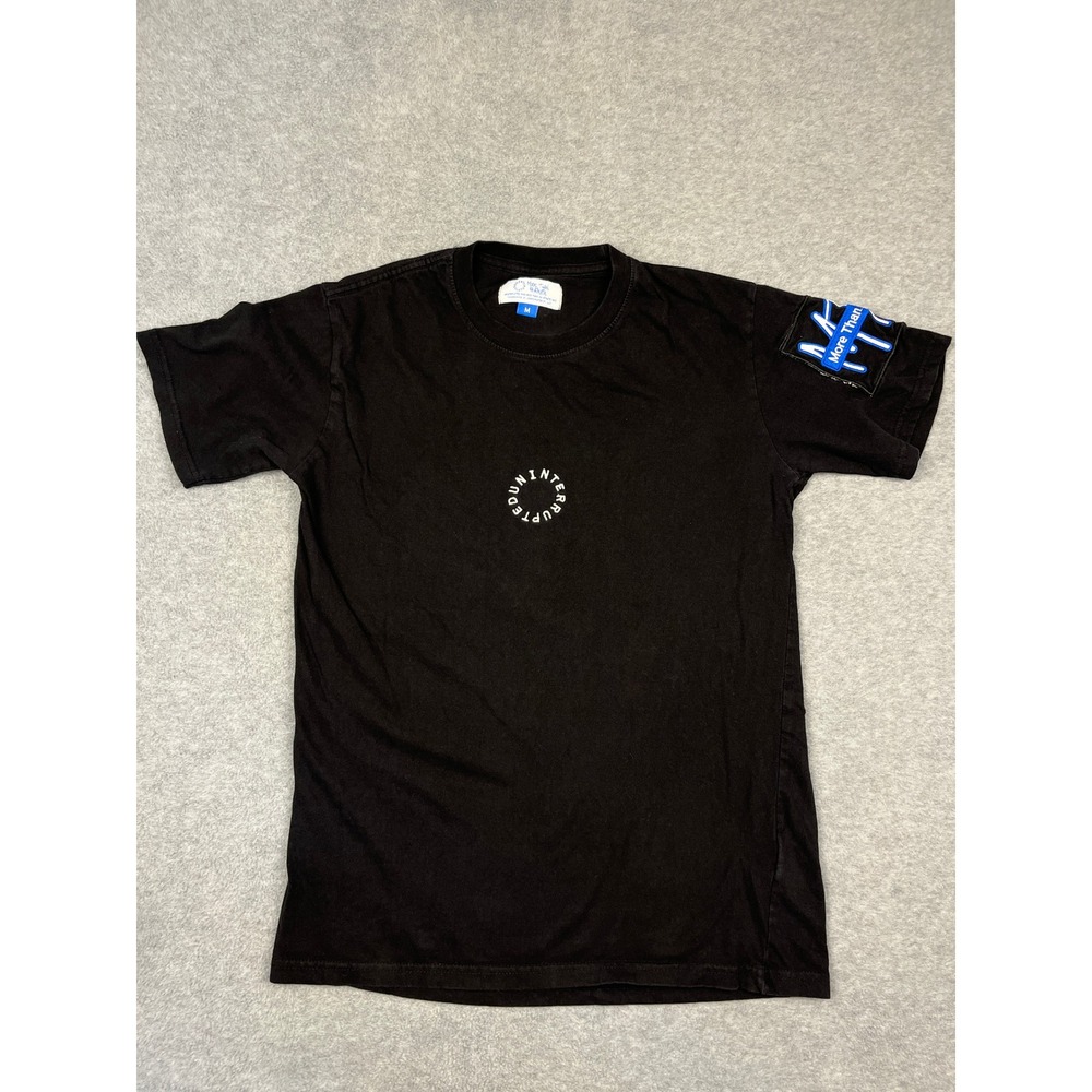 Uninterrupted T-Shirt Mens Medium Black More Than An Athlete Short Sleeve Tee